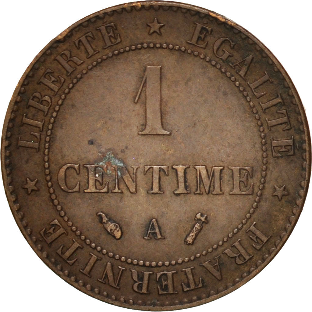 Coin, France, Cérès, Centime, 1888, Paris, EF(40-45), Bronze, KM:826.1