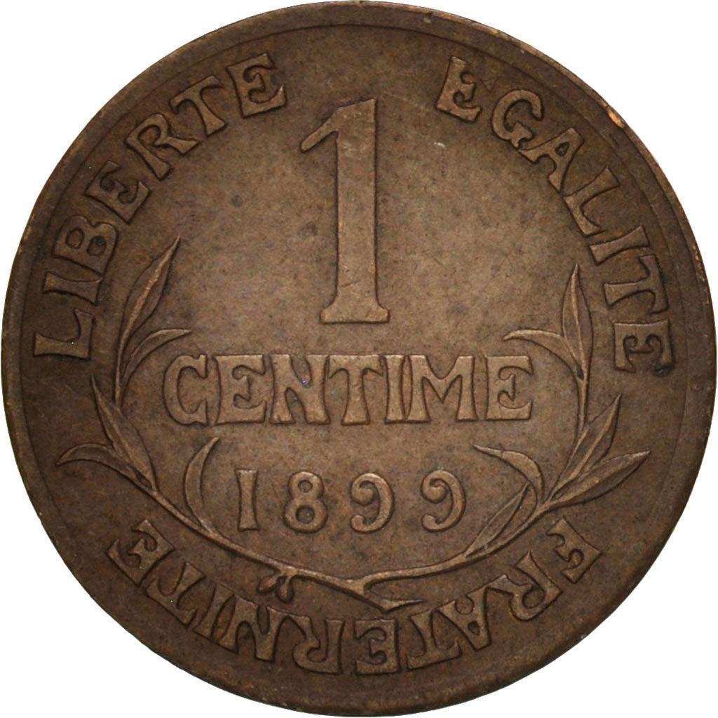 France, Dupuis, Centime, 1899, Paris, EF(40-45), Bronze, KM:840