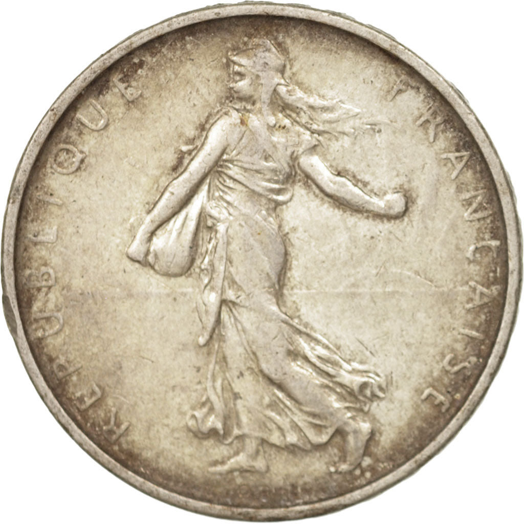 France, Semeuse, 5 Francs, 1962, EF(40-45), Silver, KM:926, Gadoury:770