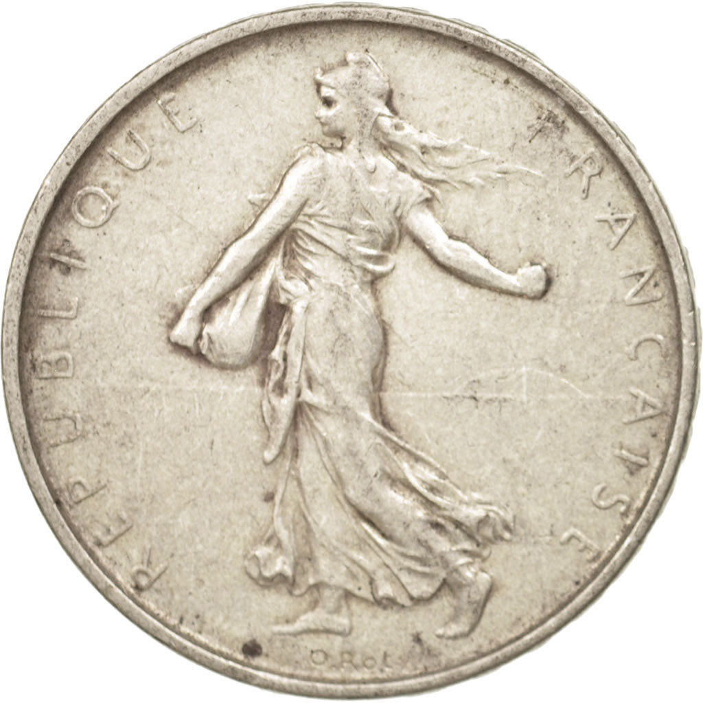 France, Semeuse, 5 Francs, 1963, Paris, EF(40-45), Silver, KM:926, Gadoury:770