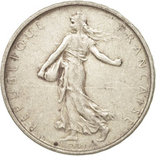 France, Semeuse, 5 Francs, 1963, Paris, EF(40-45), Silver, KM:926, Gadoury:770