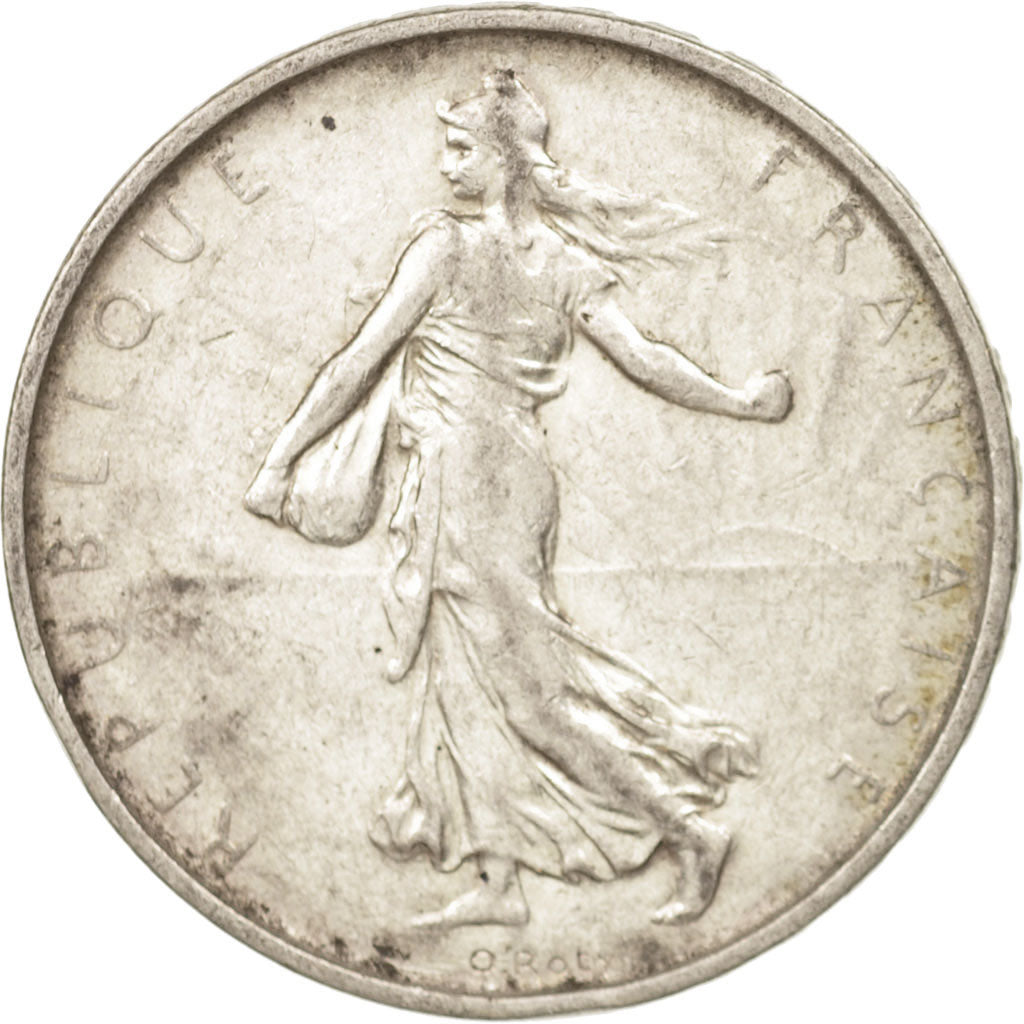 France, Semeuse, 5 Francs, 1963, Paris, EF(40-45), Silver, KM:926, Gadoury:770