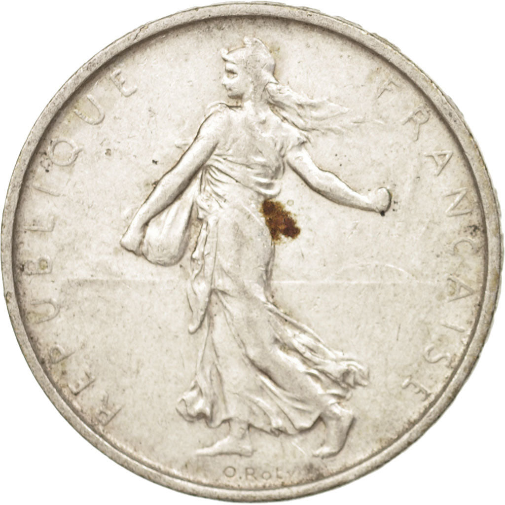 France, Semeuse, 5 Francs, 1963, Paris, EF(40-45), Silver, KM:926, Gadoury:770