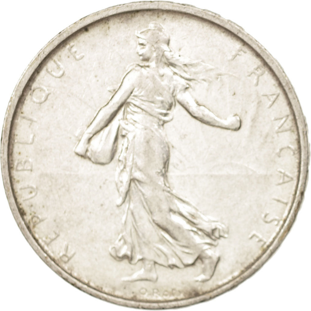 Coin, France, Semeuse, 5 Francs, 1963, Paris, AU(50-53), Silver, KM:926