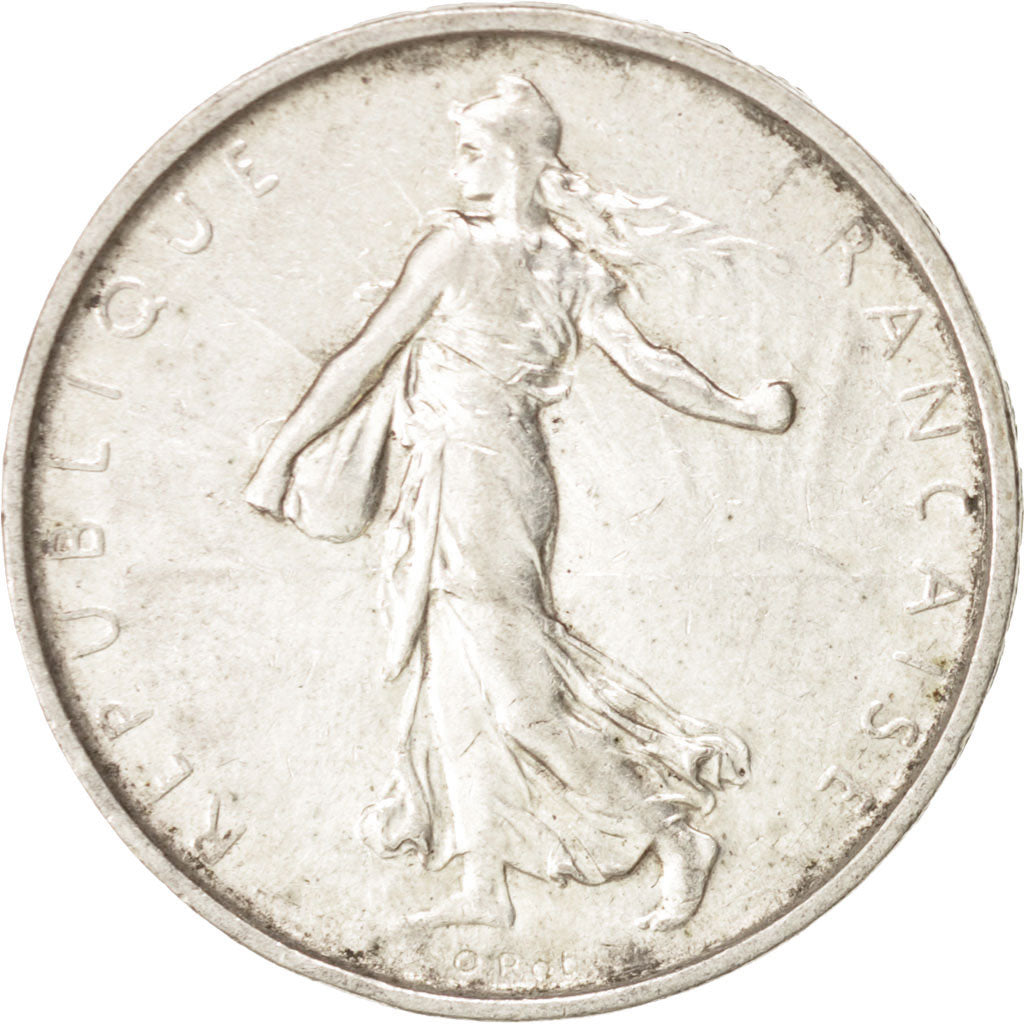 Coin, France, Semeuse, 5 Francs, 1963, Paris, AU(50-53), Silver, KM:926