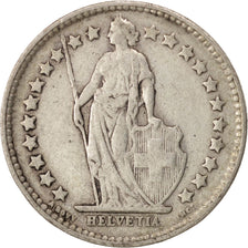 Switzerland, 1/2 Franc, 1928, Bern, VF(30-35), Silver, KM:23