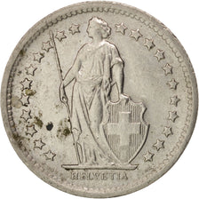 Coin, Switzerland, 1/2 Franc, 1969, Bern, EF(40-45), Copper-nickel, KM:23a.1