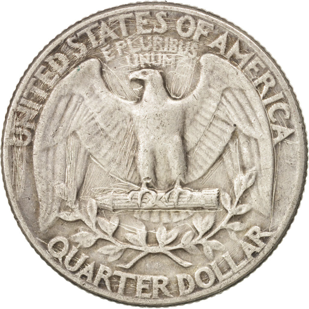 Coin, United States, Washington Quarter, Quarter, 1964, U.S. Mint, Denver