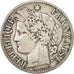France, Cérès, 2 Francs, 1873, Paris, VF(30-35), Silver, KM:817.1