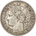 France, Cérès, 2 Francs, 1887, Paris, VF(30-35), Silver, KM:817.1