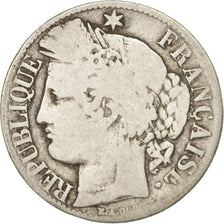 France, Cérès, Franc, 1871, Paris, F(12-15), Silver, KM:822.1, Gadoury:465