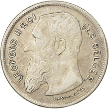 Coin, Belgium, 2 Francs, 2 Frank, 1904, EF(40-45), Silver, KM:58.1