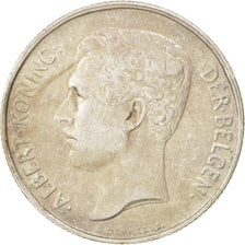 Belgio, 2 Francs, 2 Frank, 1911, BB, Argento, KM:75