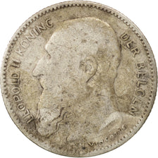 Belgium, 50 Centimes, 1907, F(12-15), Silver, KM:60.1