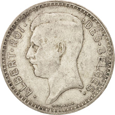 Coin, Belgium, 20 Francs, 20 Frank, 1934, EF(40-45), Silver, KM:103.1