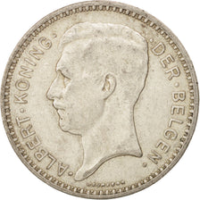 Coin, Belgium, 20 Francs, 20 Frank, 1934, AU(50-53), Silver, KM:104.1