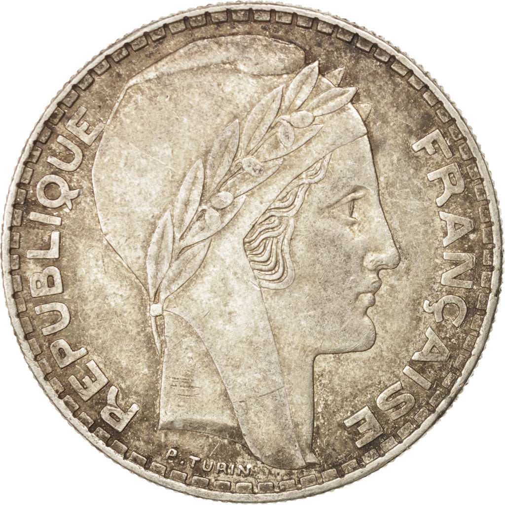 Coin, France, Turin, 20 Francs, 1934, Paris, AU(50-53), Silver, KM:879
