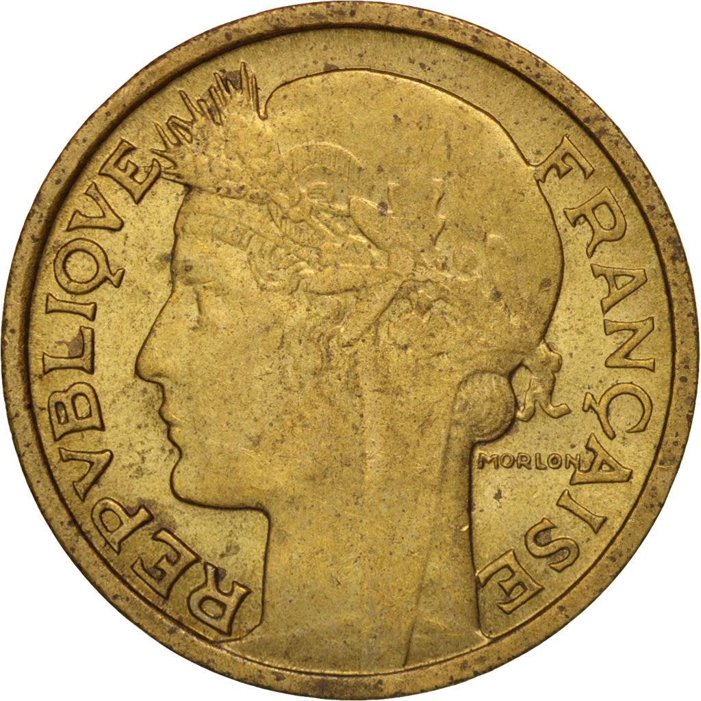 Moneda, Francia, Morlon, 50 Centimes, 1939, Paris, EBC, Aluminio - bronce