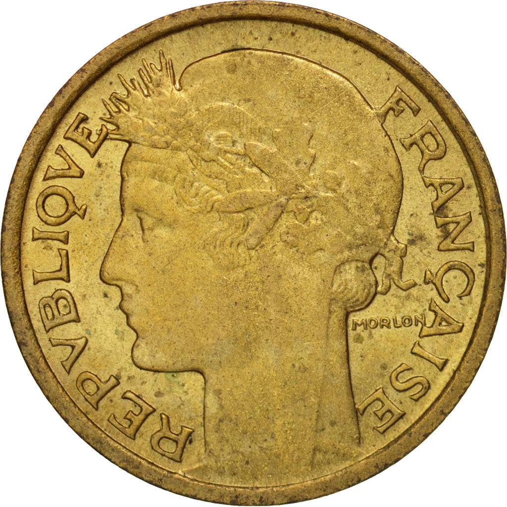 Coin, France, Morlon, 50 Centimes, 1939, Paris, MS(60-62), Aluminum-Bronze