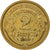 Moneda, Francia, Morlon, 2 Francs, 1939, Paris, MBC+, Aluminio - bronce, KM:886