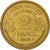 Moneda, Francia, Morlon, 2 Francs, 1939, Paris, EBC, Aluminio - bronce, KM:886