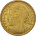 Coin, France, Morlon, 2 Francs, 1937, Paris, AU(50-53), Aluminum-Bronze, KM:886