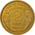 Munten, Frankrijk, Morlon, 2 Francs, 1940, Paris, ZF+, Aluminum-Bronze, KM:886