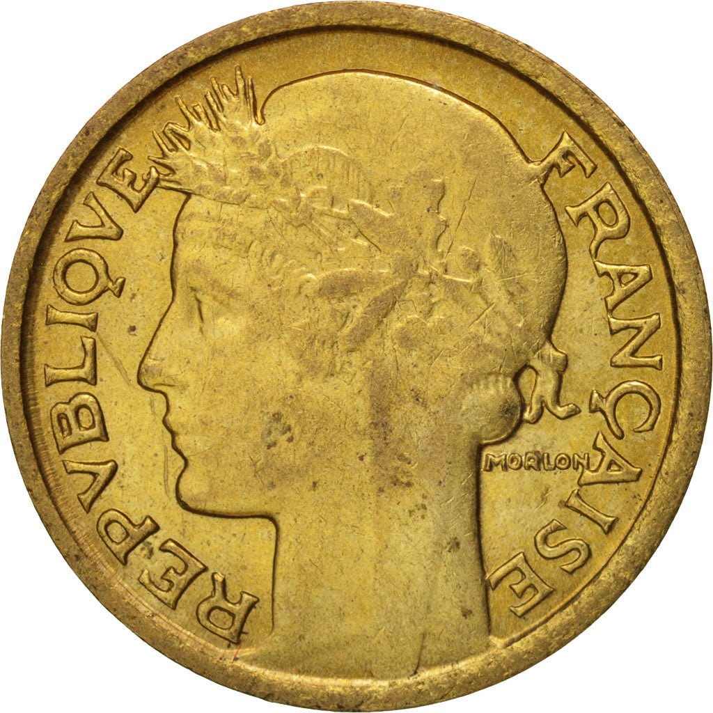 Coin, France, Morlon, 50 Centimes, 1941, MS(60-62), Aluminum-Bronze, KM:894.1