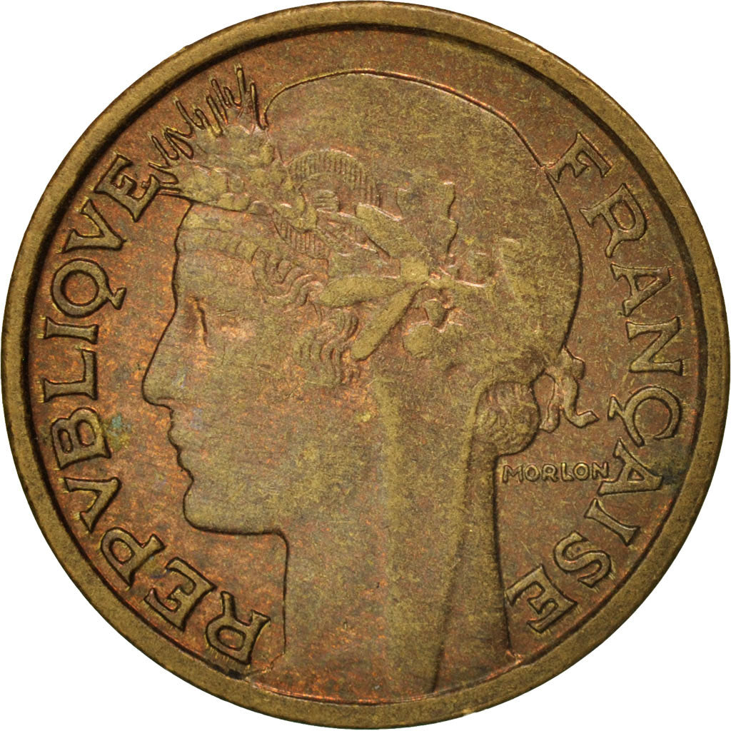 Münze, Frankreich, Morlon, 50 Centimes, 1940, SS+, Aluminum-Bronze, KM:894.1