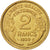 Moneda, Francia, Morlon, 2 Francs, 1939, Paris, EBC, Aluminio - bronce, KM:886