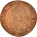 Spanish Netherlands, Token, Belgium, Charleroi, 1667, EF(40-45), Copper