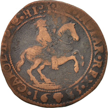 Spanish Netherlands, Token, Belgium, Charles II, Brabant, Bruxelles, Bureau des