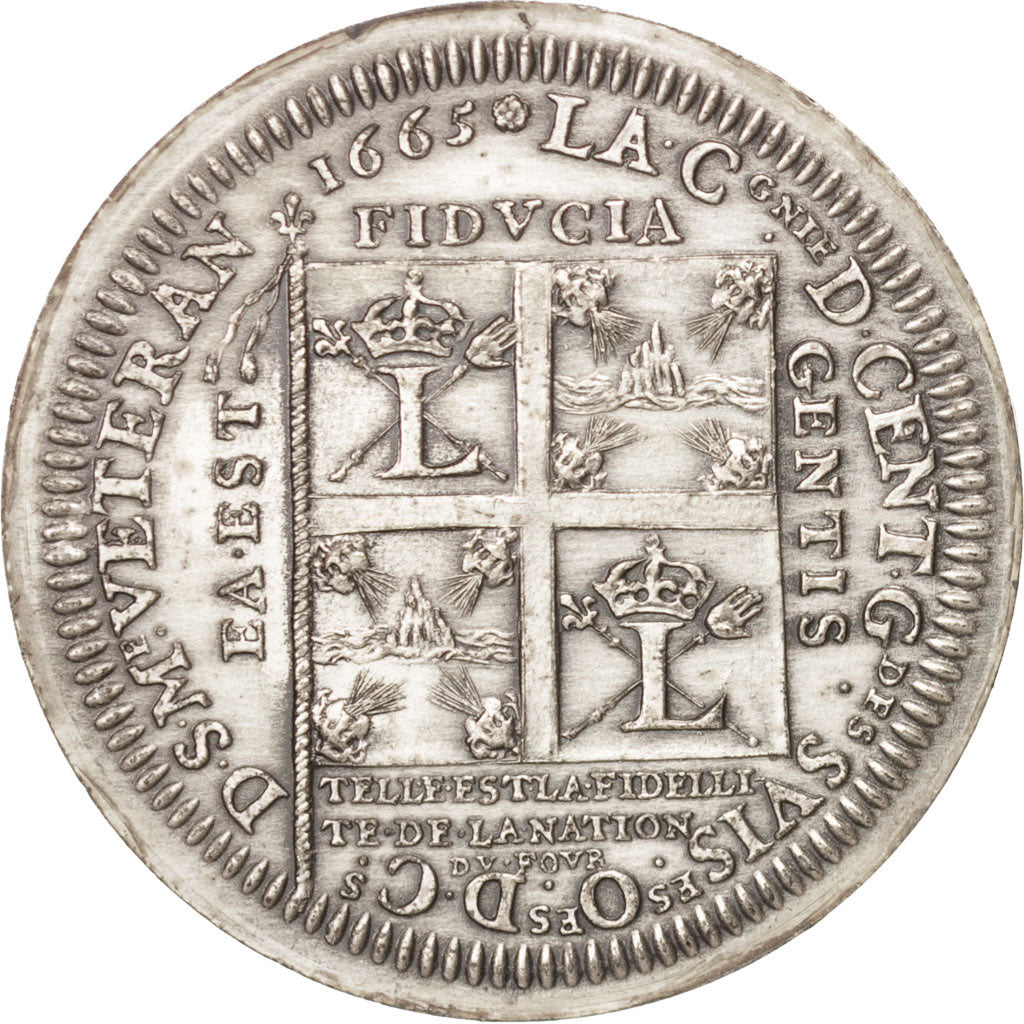 Switzerland, Token, Canton de Grisons, Besson, Capitaine des Gardes Suisses