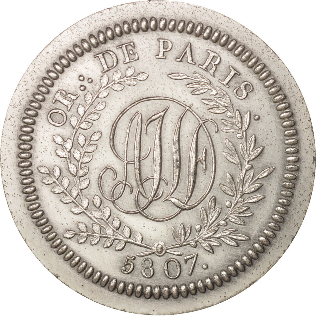 Francia, Token, Masonic, Orient de Paris, Loge de l'Aigle Impériale de France