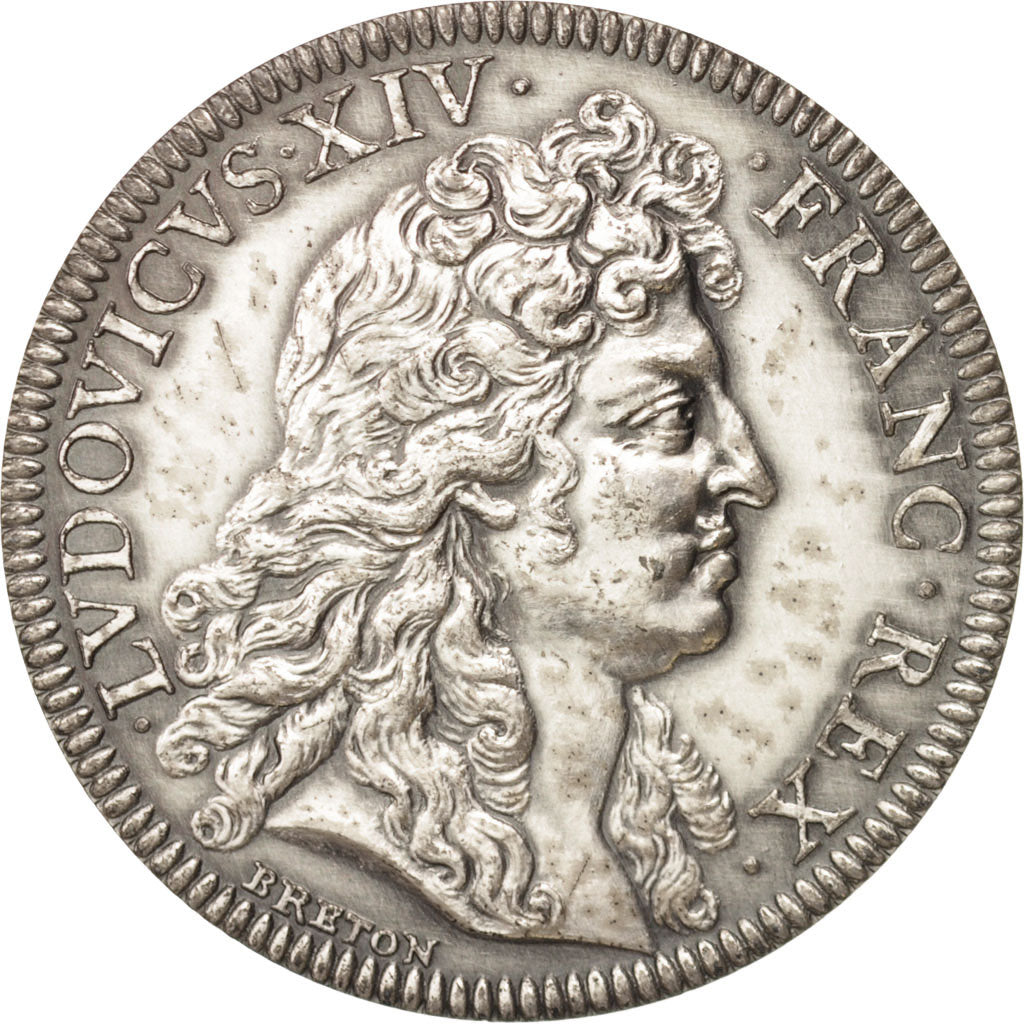 France, Token, Royal, Comédiens du roi, Breton, MS(65-70), Silver, 33.5