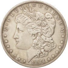 United States, Morgan Dollar, Dollar, 1884, U.S. Mint, New Orleans, AU(55-58)