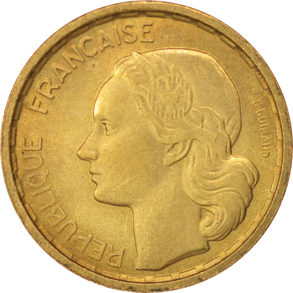 Coin, France, Guiraud, 10 Francs, 1950, Beaumont le Roger, MS(60-62)