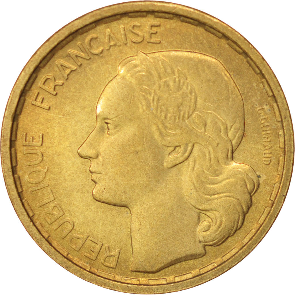 Coin, France, Guiraud, 10 Francs, 1950, Beaumont le Roger, MS(63)