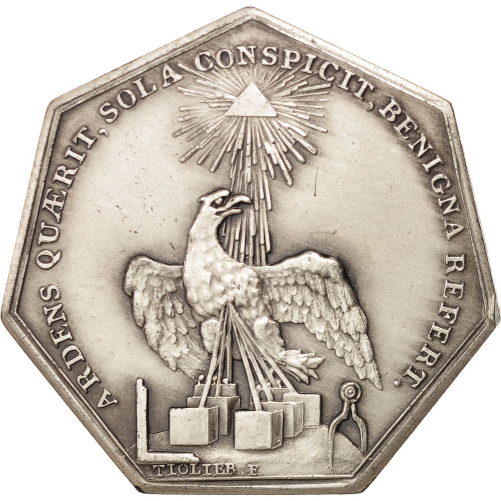 France, Token, Masonic, Orient de France, Loge de l'Océan Français, Tiolier