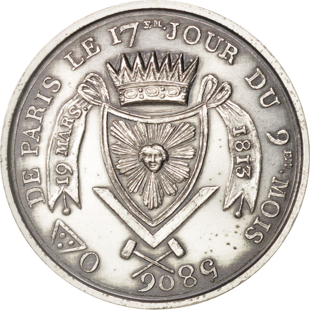 France, Token, Masonic, Orient de paris, Loge de l'Union Parfaite de la
