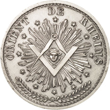 France, Token, Masonic, Orient de Reims, Loge de la Triple Union, 1812