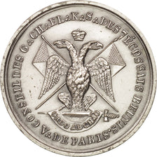 France, Token, Masonic, Orient de Paris, Loge d'Isis-Montyon, 1831, FDC
