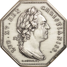 France, Token, Royal, Compagnie de la Guyane Française, Duvivier, FDC, Argent