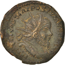 Coin, Postumus, Double Sestertius, AD 261, Trier, AU(50-53), Bronze, Cohen:423