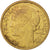 Moneda, Francia, Morlon, 2 Francs, 1938, Paris, MBC+, Aluminio - bronce, KM:886