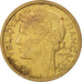 Coin, France, Morlon, 2 Francs, 1938, Paris, AU(50-53), Aluminum-Bronze, KM:886