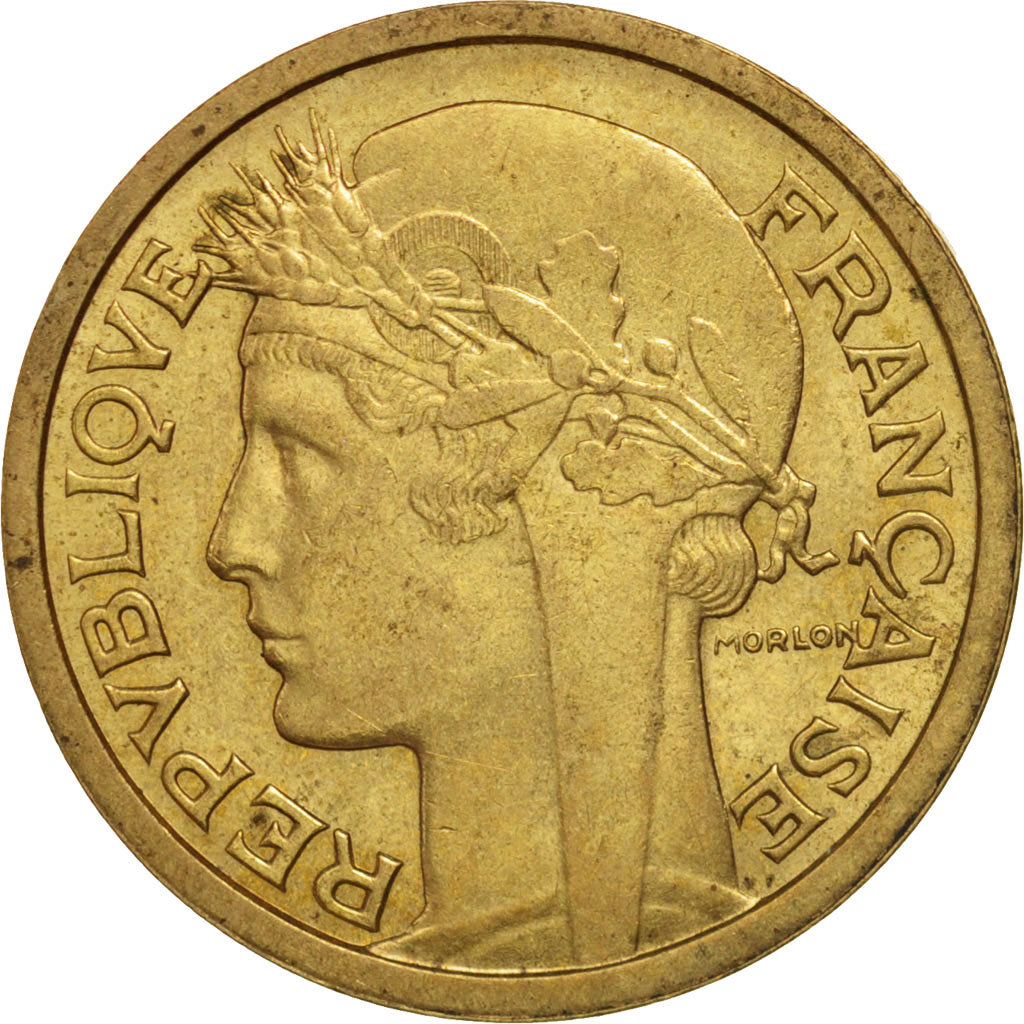 Coin, France, Morlon, Franc, 1941, Paris, AU(55-58), Aluminum-Bronze, KM:885