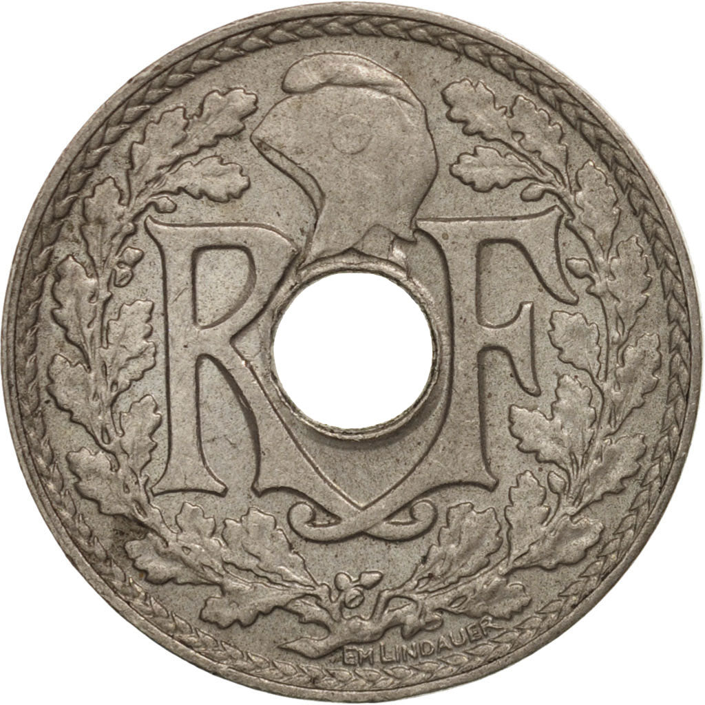 Coin, France, Lindauer, 5 Centimes, 1938, Paris, AU(50-53), Copper-nickel