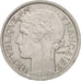 France, Morlon, 50 Centimes, 1947, Paris, MS(60-62), Aluminum-Bronze, KM:894.1