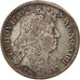 Francia, Token, Royal, Le Rhin, Louis XIV, 1681, BB, Rame, Feuardent:12703